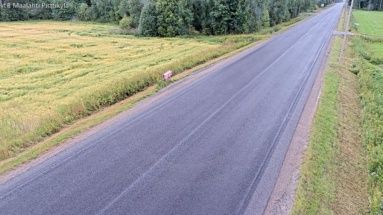 Weather Camera Image Väg 8 Malax, Pörtom, Maalahti, Pohjanmaa