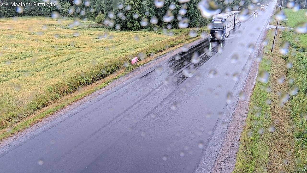 Weather Camera Image Väg 8 Malax, Pörtom, Maalahti, Pohjanmaa