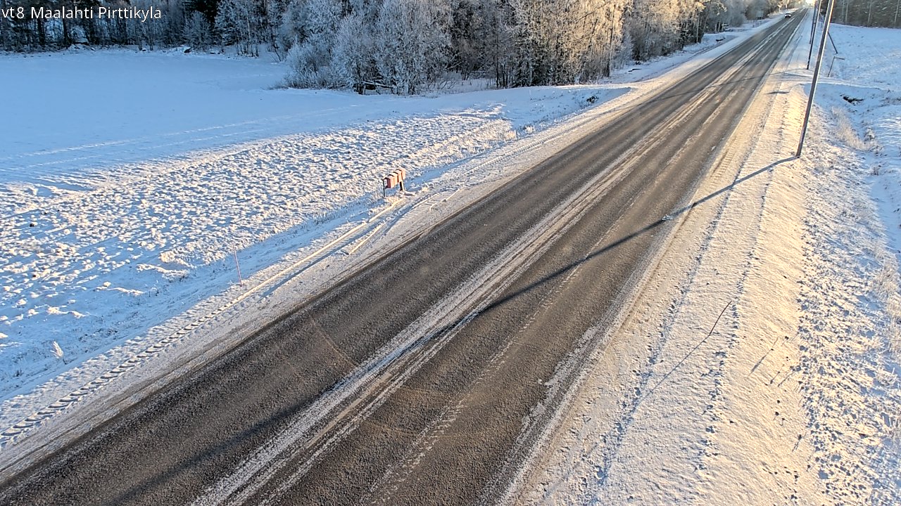 Weather Camera Image Road 8 Maalahti, Pirttikylä, Maalahti, Pohjanmaa