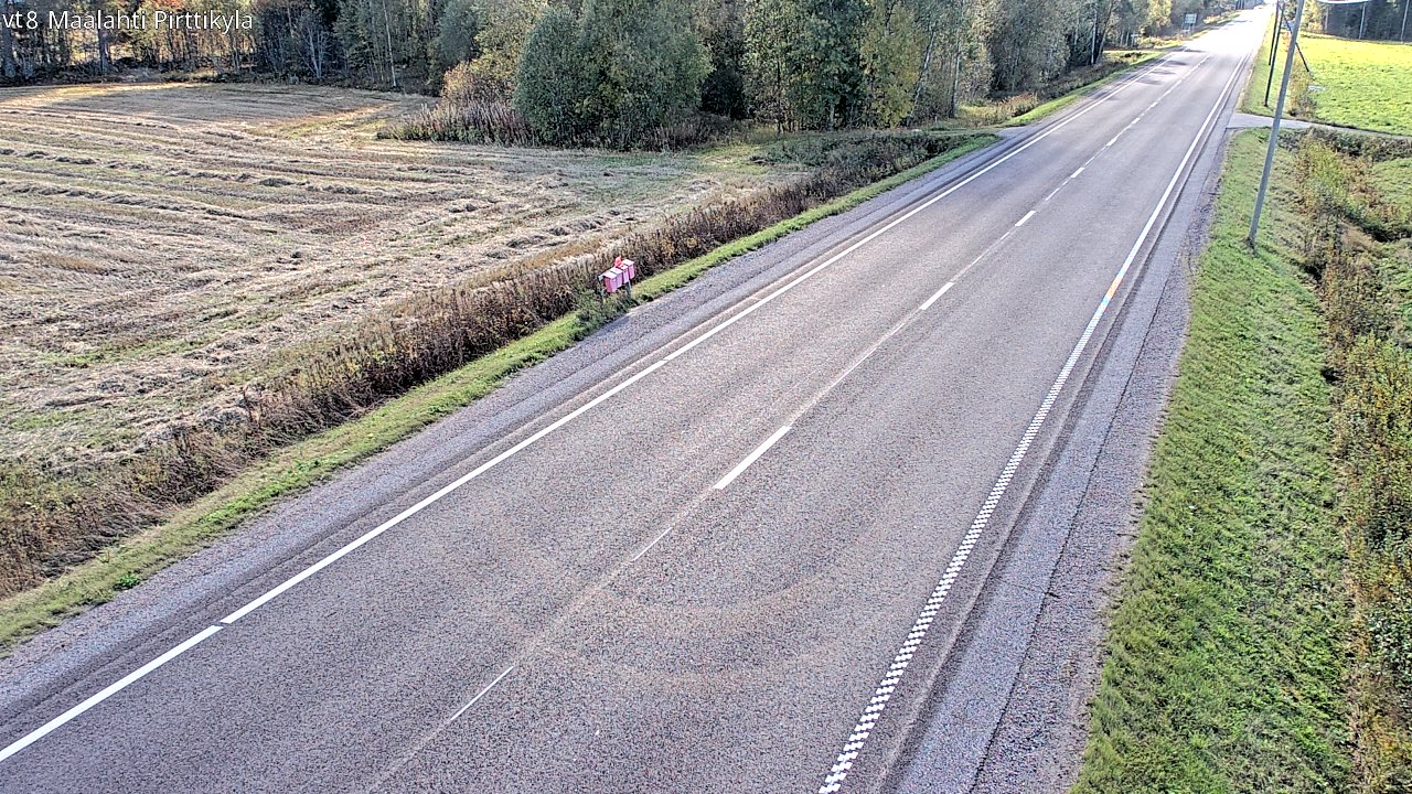 Weather Camera Image Road 8 Maalahti, Pirttikylä, Maalahti, Pohjanmaa