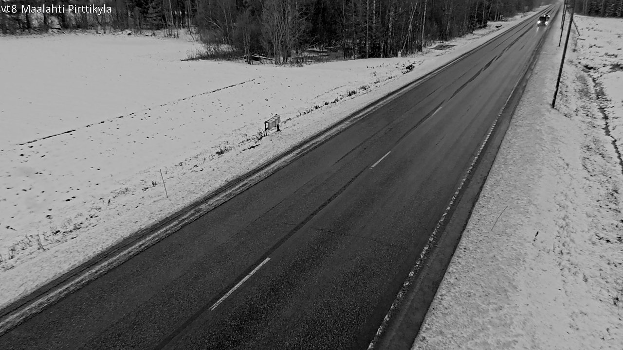 Weather Camera Image Väg 8 Malax, Pörtom, Maalahti, Pohjanmaa