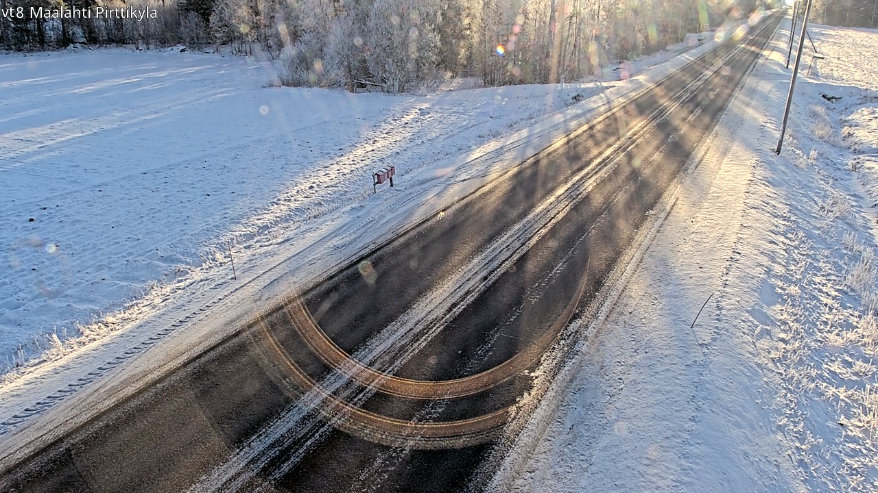 Kelikamerat Kuva Tie 8 Maalahti, Pirttikylä, Maalahti, Pohjanmaa