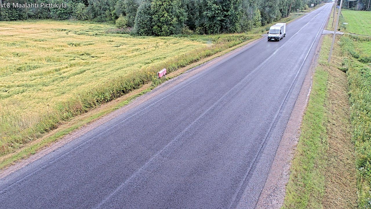 Weather Camera Image Väg 8 Malax, Pörtom, Maalahti, Pohjanmaa