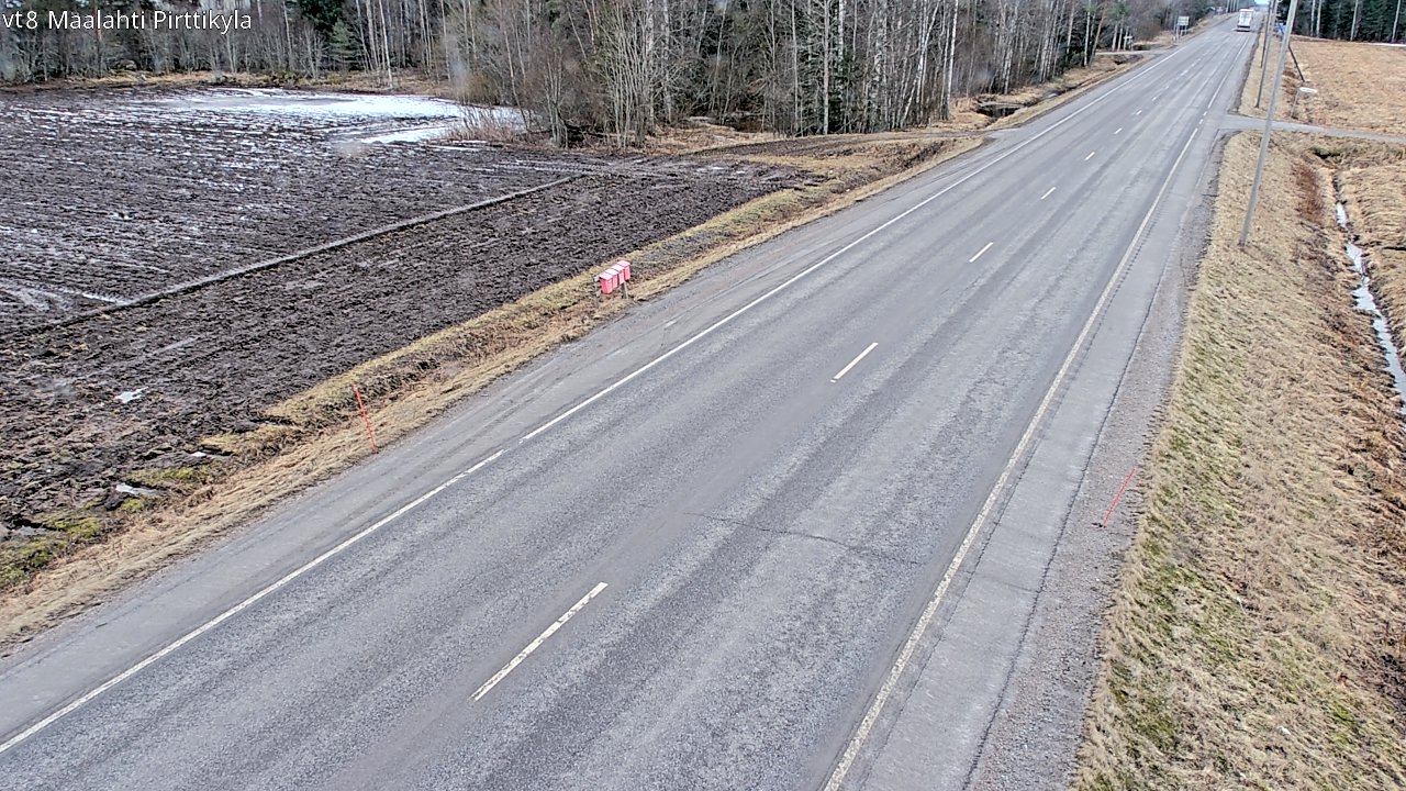 Weather Camera Image Väg 8 Malax, Pörtom, Maalahti, Pohjanmaa