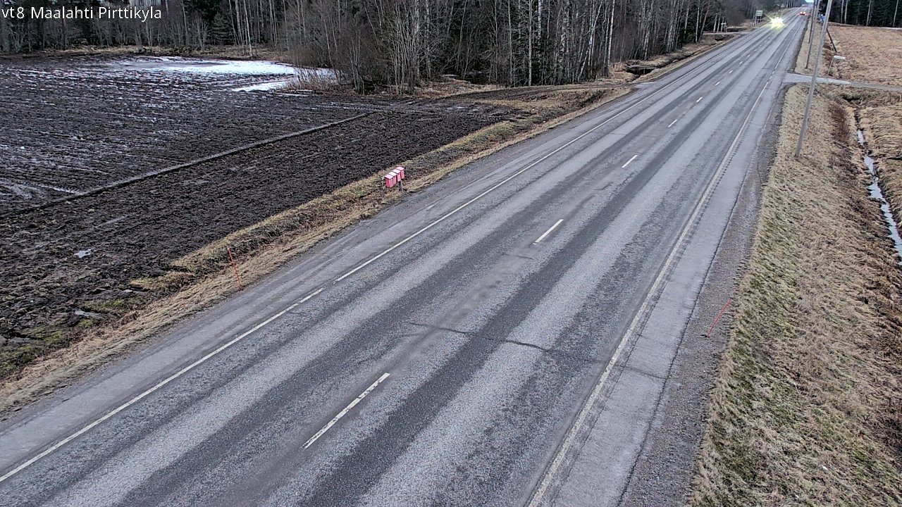 Weather Camera Image Road 8 Maalahti, Pirttikylä, Maalahti, Pohjanmaa