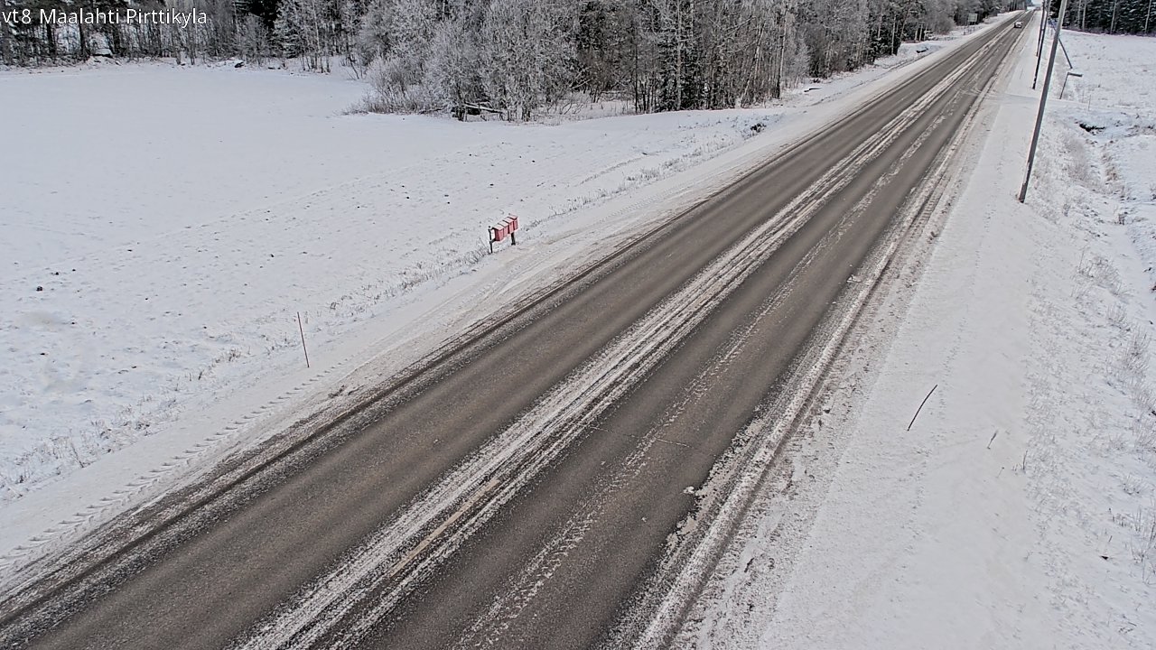 Kelikamerat Kuva Tie 8 Maalahti, Pirttikylä, Maalahti, Pohjanmaa
