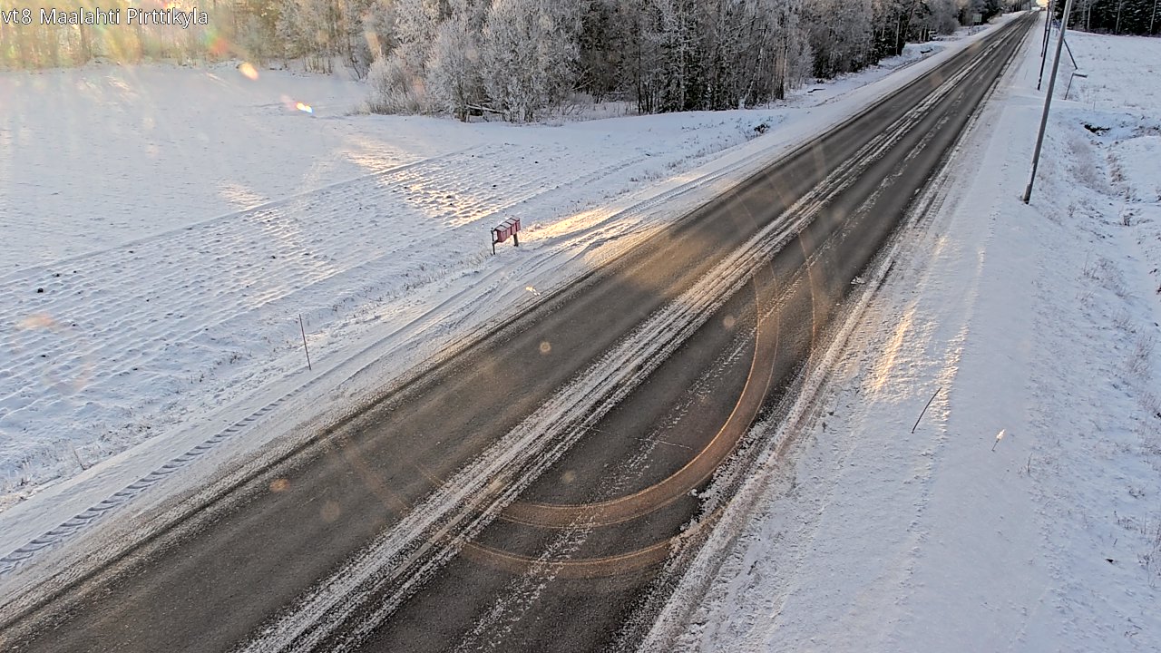 Kelikamerat Kuva Tie 8 Maalahti, Pirttikylä, Maalahti, Pohjanmaa