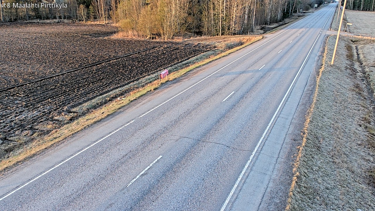 Kelikamerat Kuva Tie 8 Maalahti, Pirttikylä, Maalahti, Pohjanmaa