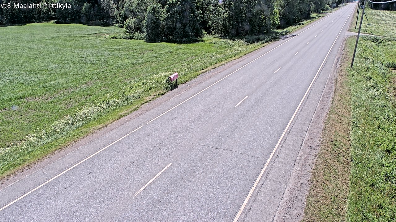 Weather Camera Image Road 8 Maalahti, Pirttikylä, Maalahti, Pohjanmaa