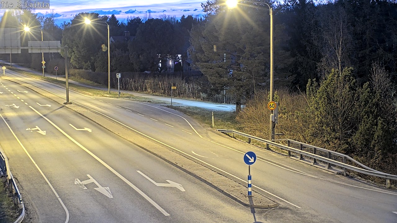 Weather Camera Image Väg 3 Laihela, Laihia, Pohjanmaa