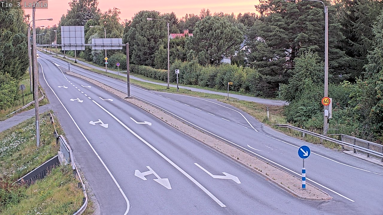 Weather Camera Image Road 3 Laihia, Laihia, Pohjanmaa