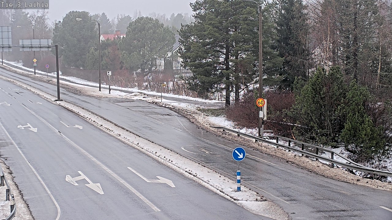 Weather Camera Image Väg 3 Laihela, Laihia, Pohjanmaa