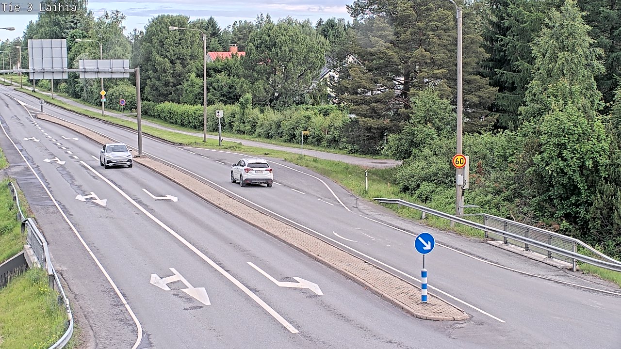 Weather Camera Image Väg 3 Laihela, Laihia, Pohjanmaa