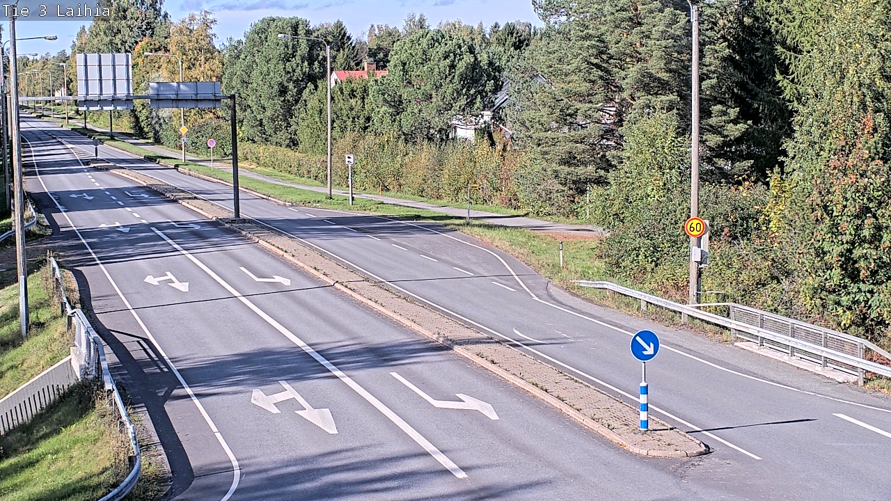 Weather Camera Image Väg 3 Laihela, Laihia, Pohjanmaa