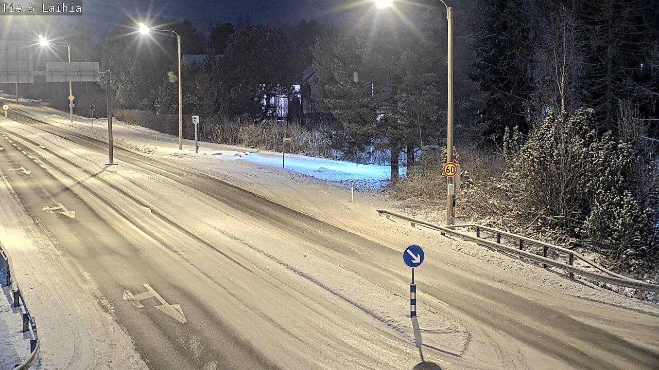 Weather Camera Image Road 3 Laihia, Laihia, Pohjanmaa