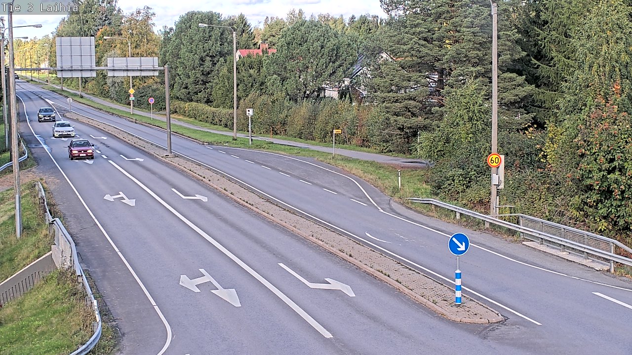 Weather Camera Image Road 3 Laihia, Laihia, Pohjanmaa