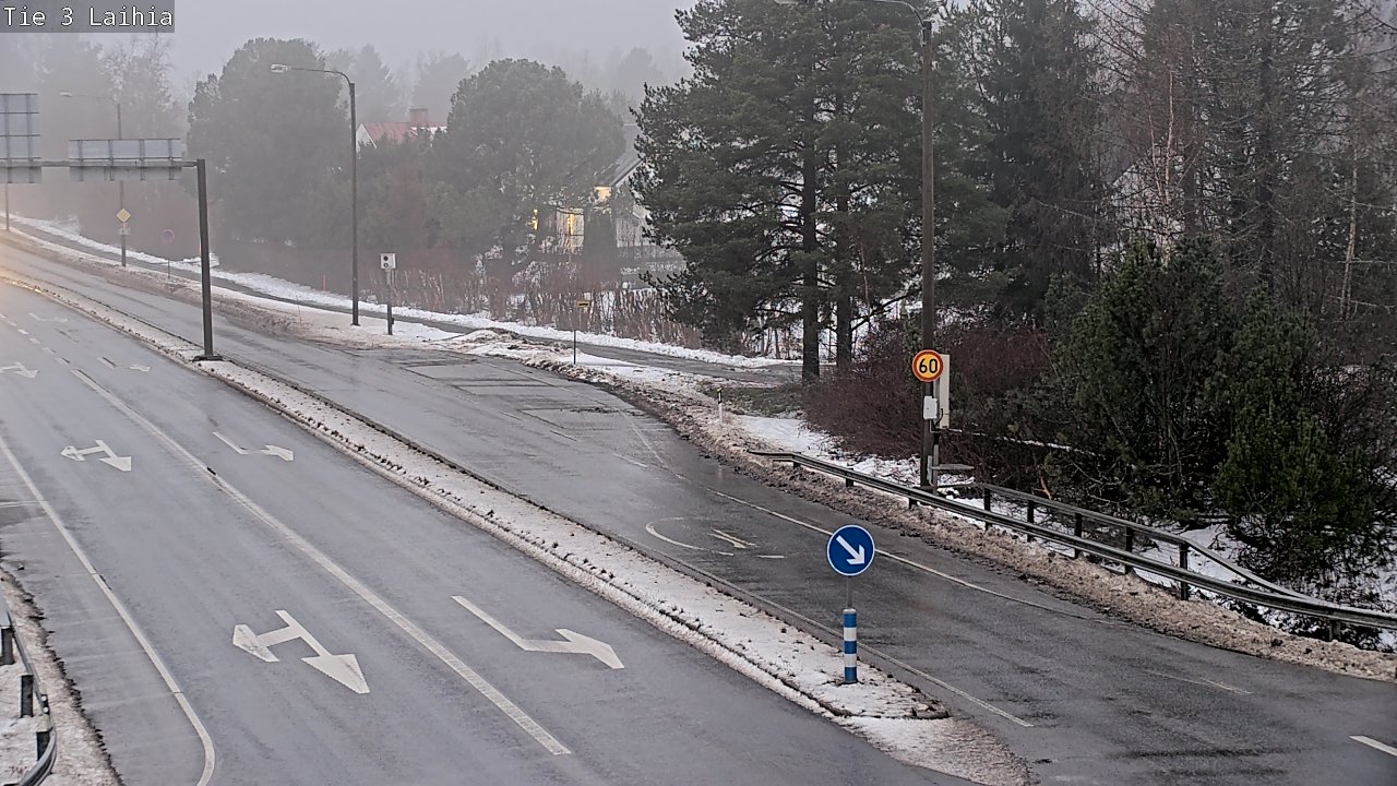 Weather Camera Image Väg 3 Laihela, Laihia, Pohjanmaa