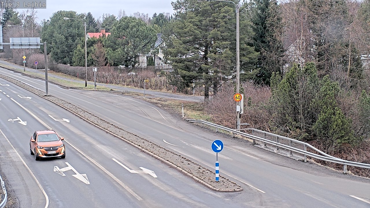 Weather Camera Image Väg 3 Laihela, Laihia, Pohjanmaa