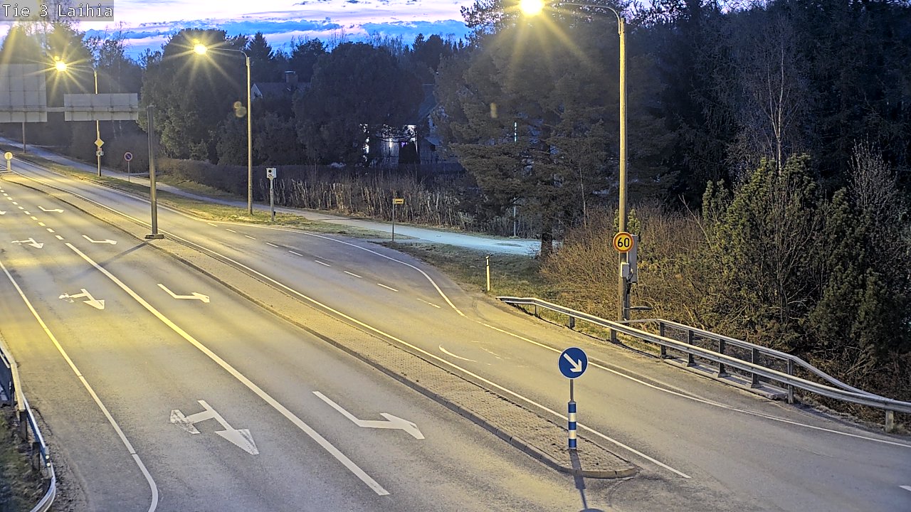 Weather Camera Image Väg 3 Laihela, Laihia, Pohjanmaa