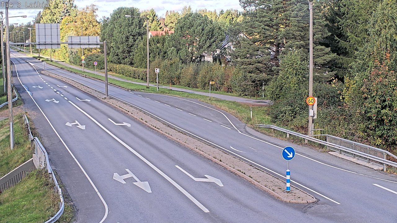 Weather Camera Image Road 3 Laihia, Laihia, Pohjanmaa