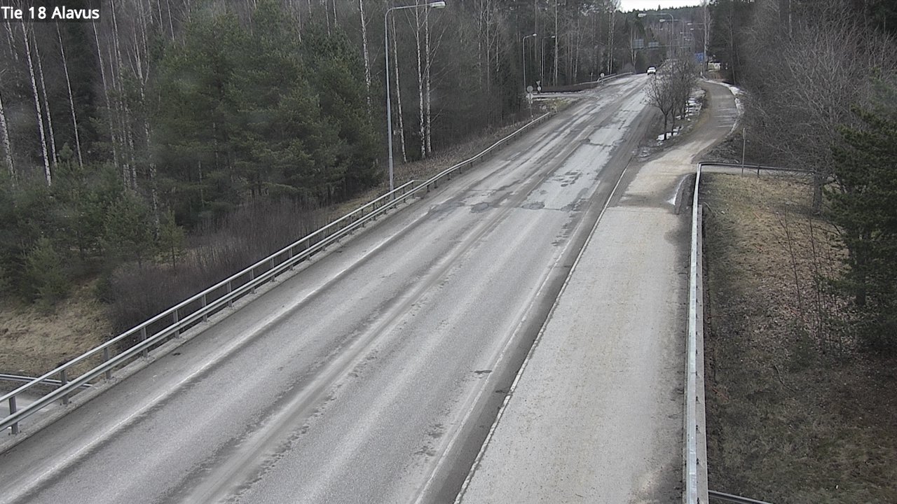 Weather Camera Image Väg 18 Alavo, Alavus, Etelä-Pohjanmaa