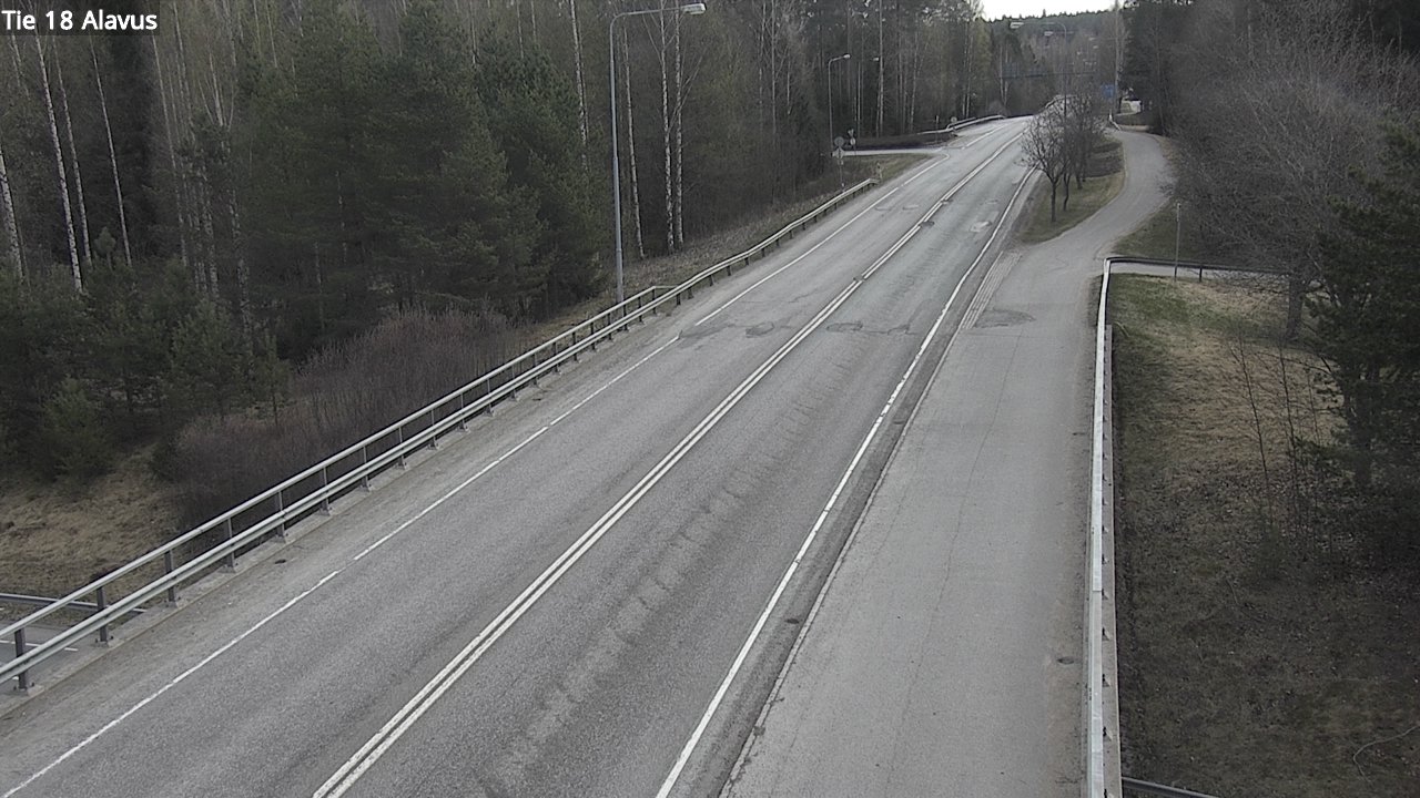 Weather Camera Image Road 18 Alavus, Alavus, Etelä-Pohjanmaa