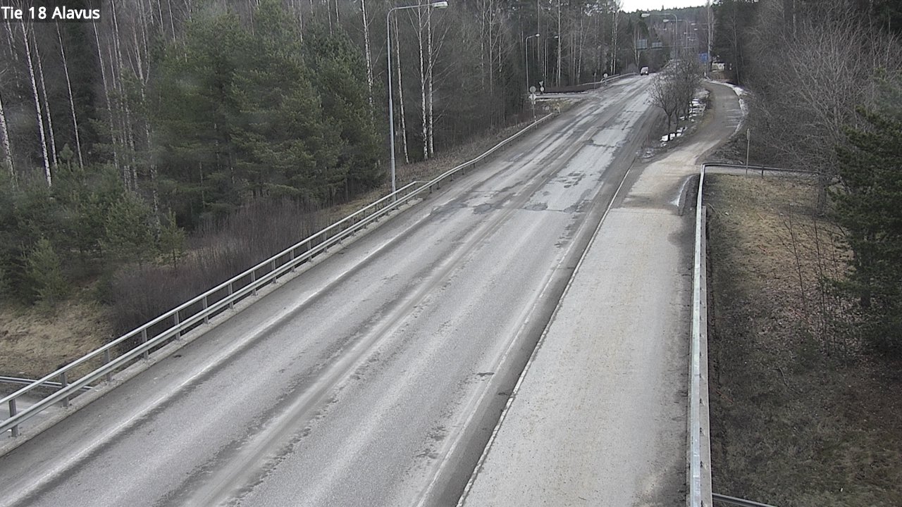 Weather Camera Image Väg 18 Alavo, Alavus, Etelä-Pohjanmaa