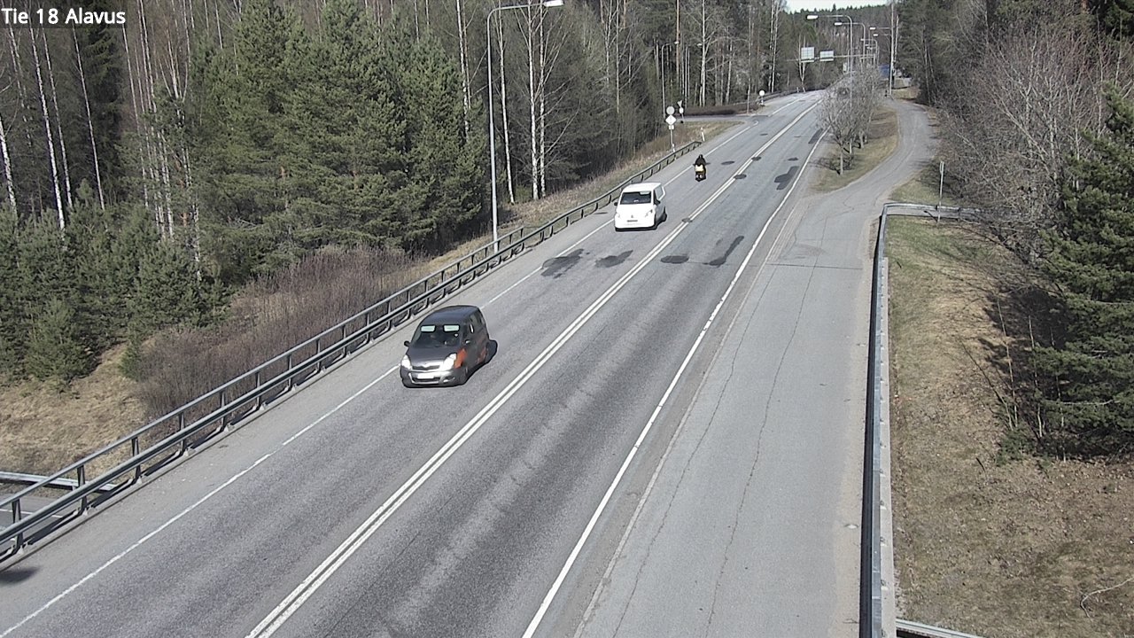 Weather Camera Image Väg 18 Alavo, Alavus, Etelä-Pohjanmaa