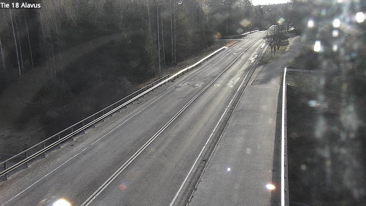 Weather Camera Image Väg 18 Alavo, Alavus, Etelä-Pohjanmaa