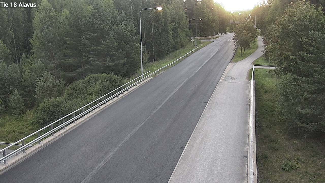 Weather Camera Image Road 18 Alavus, Alavus, Etelä-Pohjanmaa