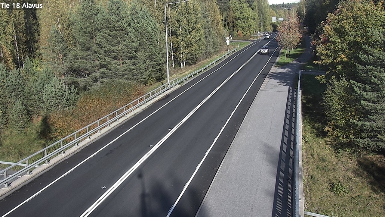 Weather Camera Image Road 18 Alavus, Alavus, Etelä-Pohjanmaa