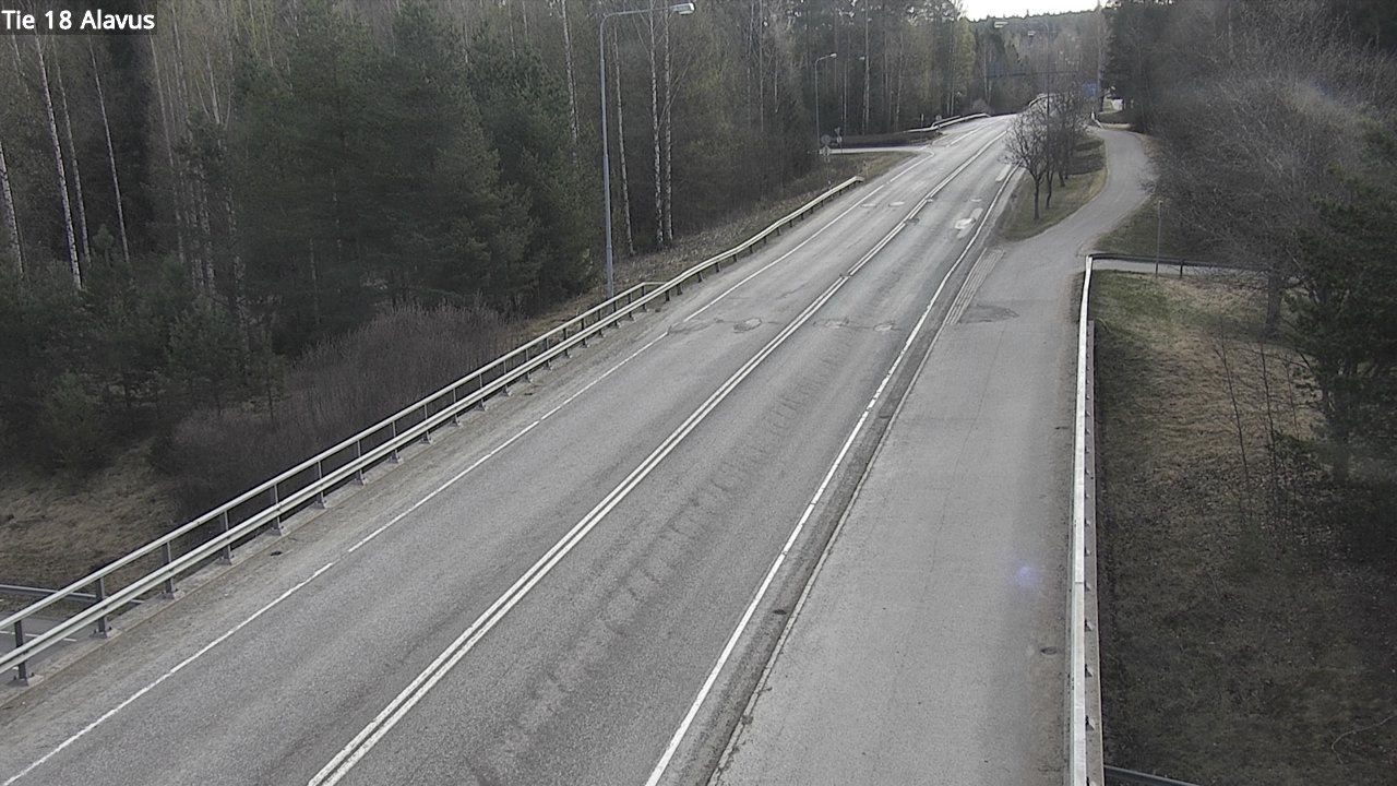 Weather Camera Image Road 18 Alavus, Alavus, Etelä-Pohjanmaa