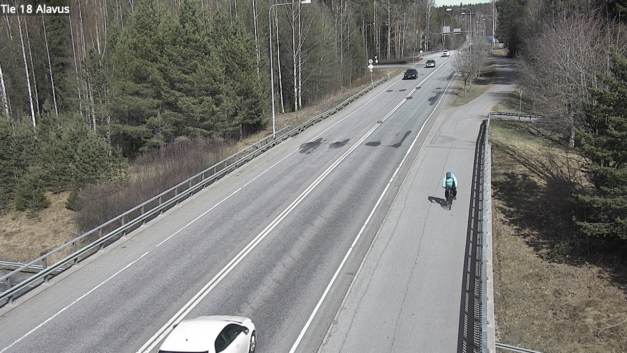 Weather Camera Image Väg 18 Alavo, Alavus, Etelä-Pohjanmaa