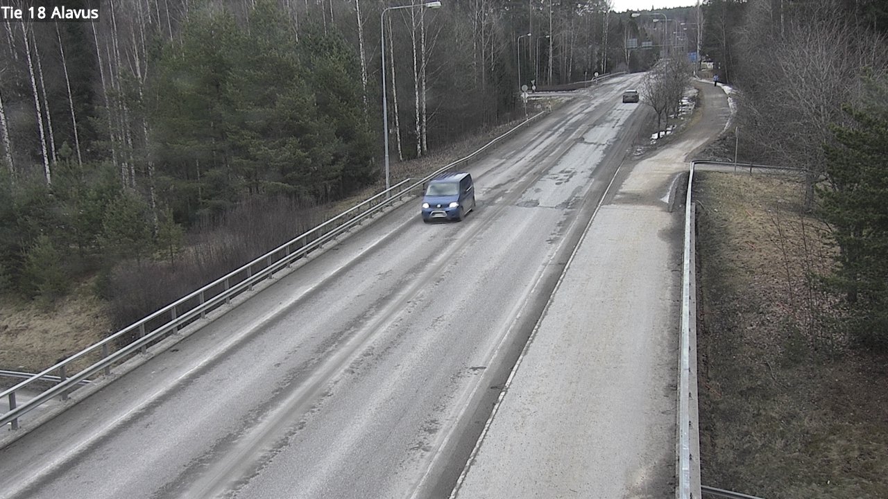 Weather Camera Image Väg 18 Alavo, Alavus, Etelä-Pohjanmaa