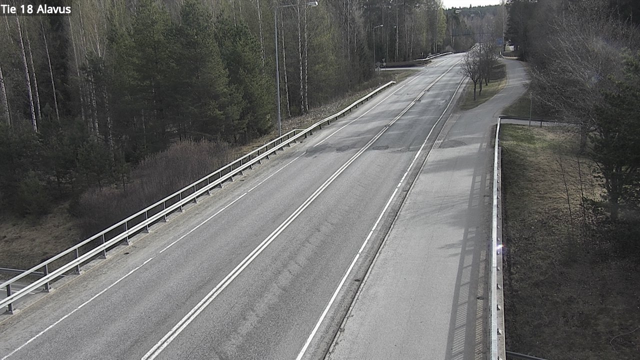 Weather Camera Image Road 18 Alavus, Alavus, Etelä-Pohjanmaa