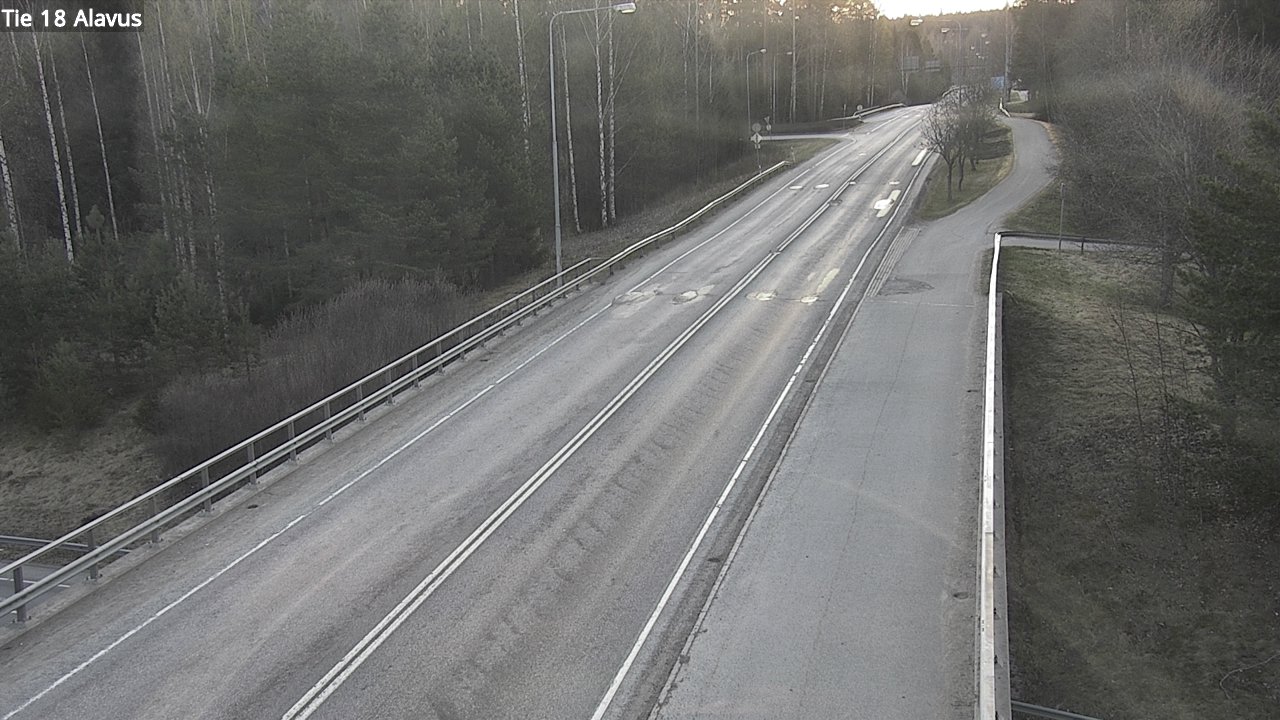 Weather Camera Image Road 18 Alavus, Alavus, Etelä-Pohjanmaa