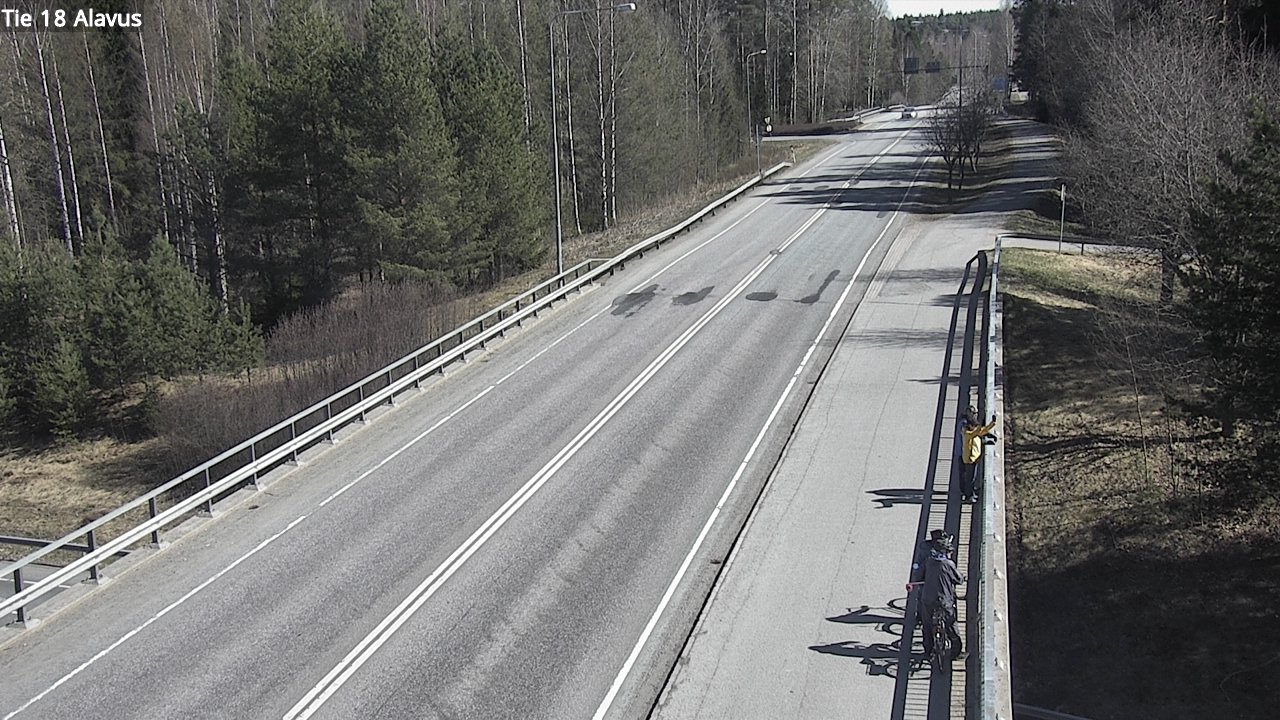 Weather Camera Image Väg 18 Alavo, Alavus, Etelä-Pohjanmaa
