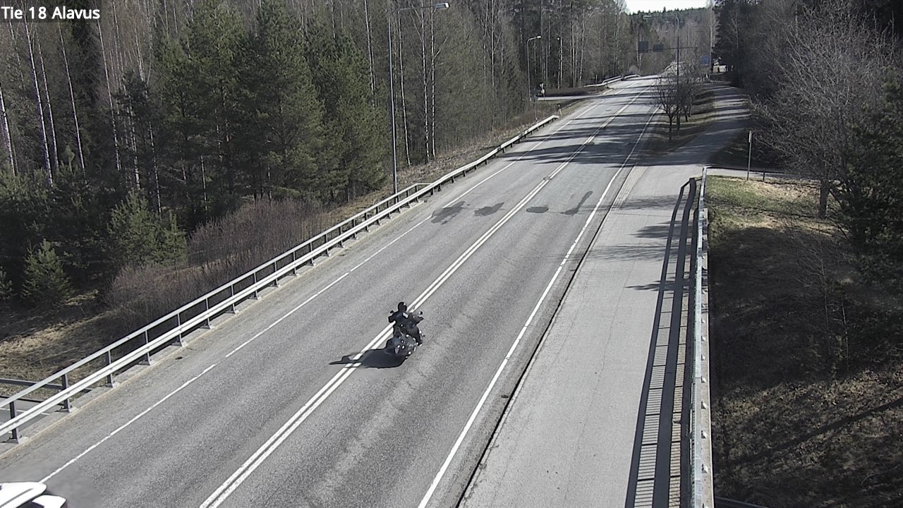 Weather Camera Image Väg 18 Alavo, Alavus, Etelä-Pohjanmaa