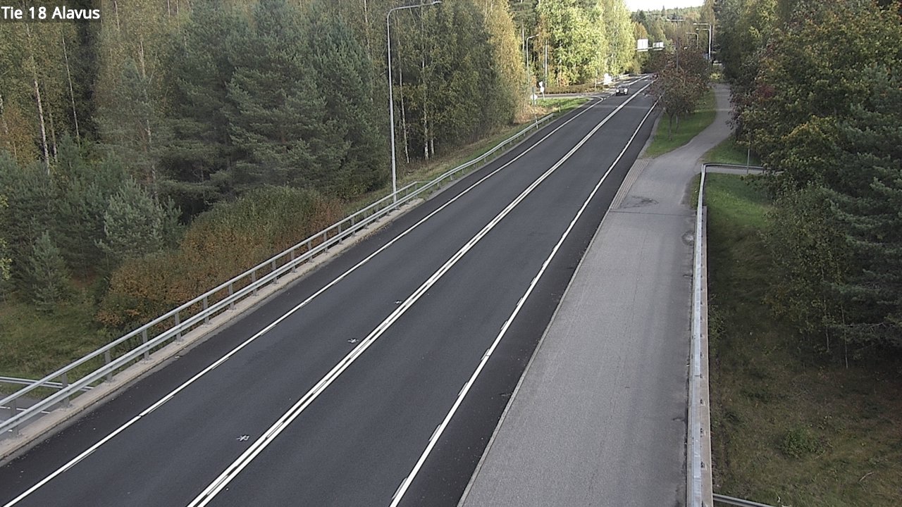Weather Camera Image Road 18 Alavus, Alavus, Etelä-Pohjanmaa
