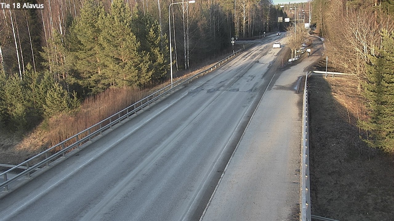 Weather Camera Image Road 18 Alavus, Alavus, Etelä-Pohjanmaa