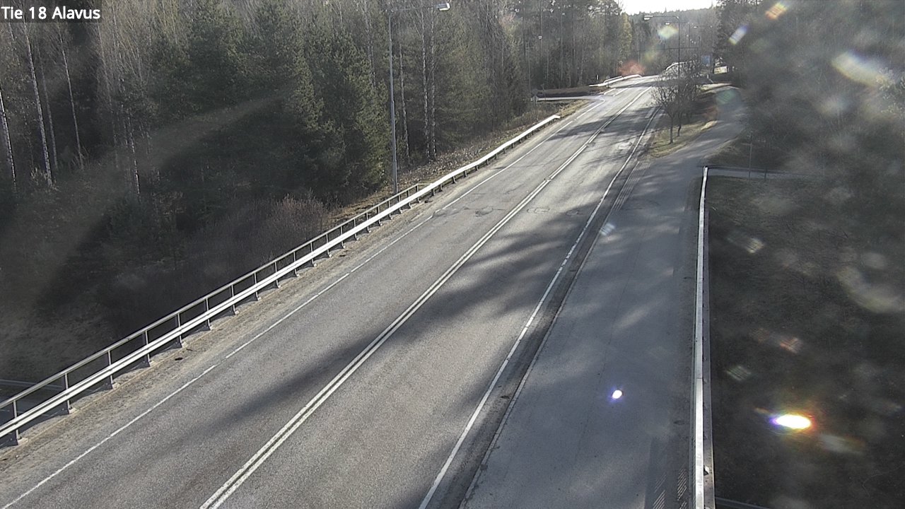 Weather Camera Image Väg 18 Alavo, Alavus, Etelä-Pohjanmaa