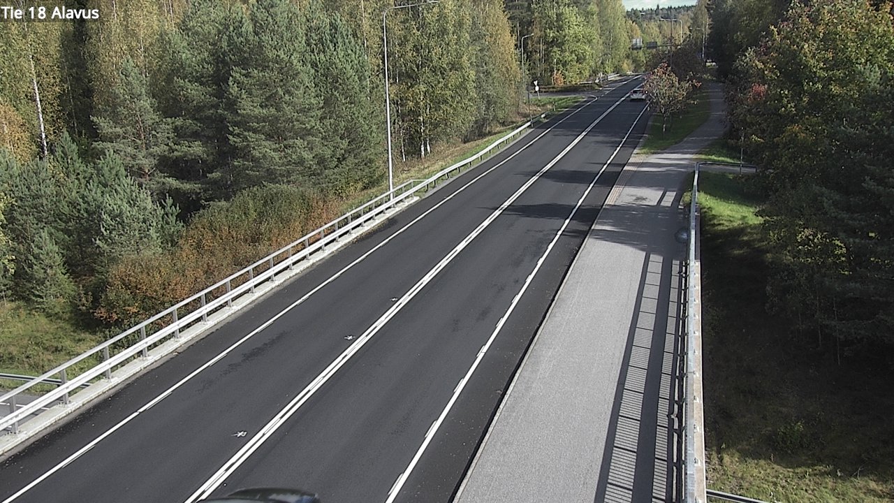 Weather Camera Image Road 18 Alavus, Alavus, Etelä-Pohjanmaa