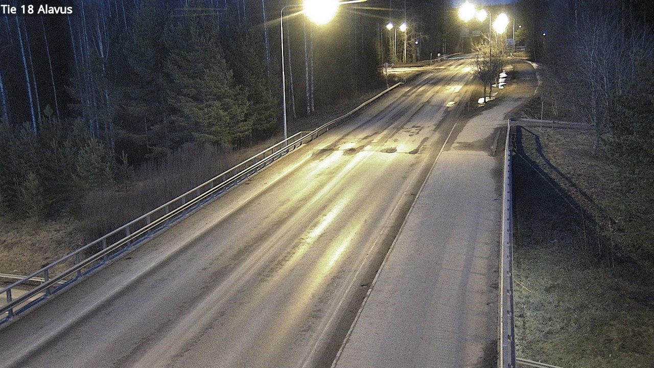 Weather Camera Image Road 18 Alavus, Alavus, Etelä-Pohjanmaa