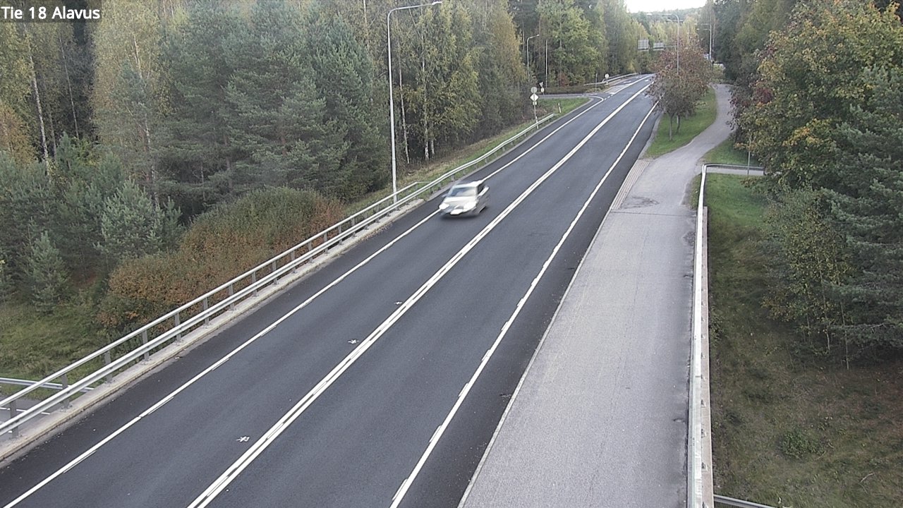 Weather Camera Image Road 18 Alavus, Alavus, Etelä-Pohjanmaa