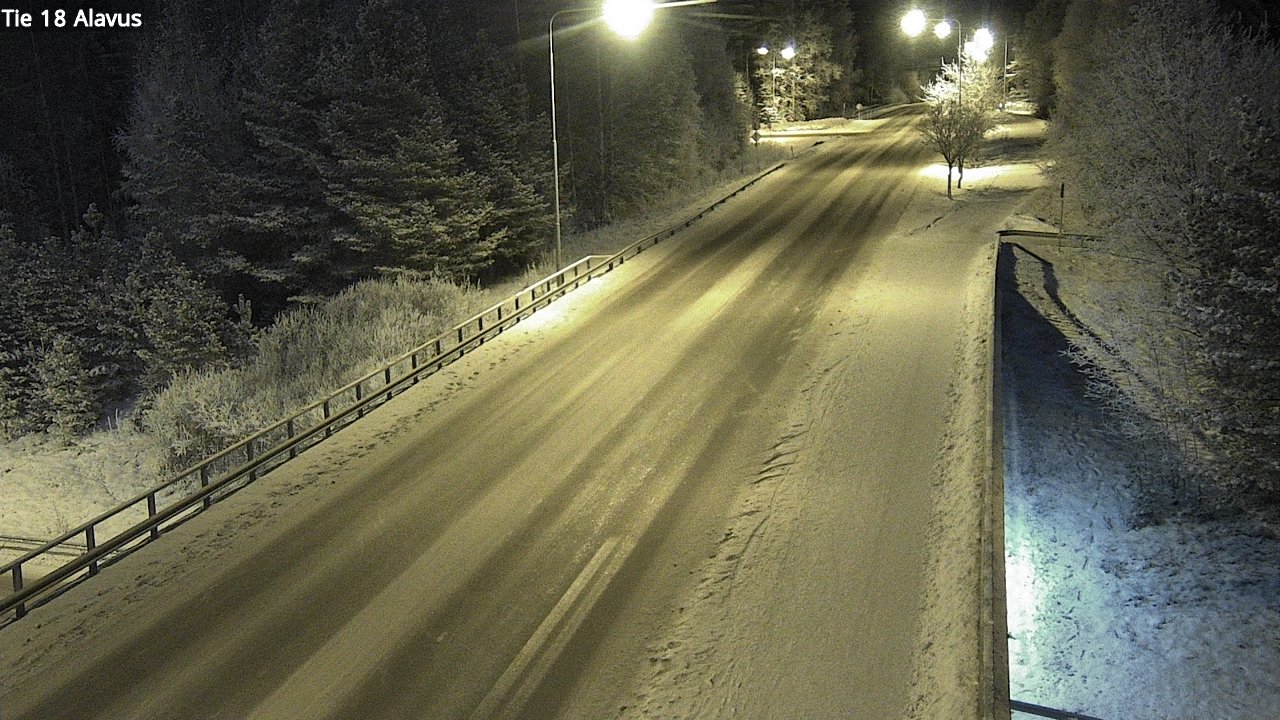 Weather Camera Image Road 18 Alavus, Alavus, Etelä-Pohjanmaa