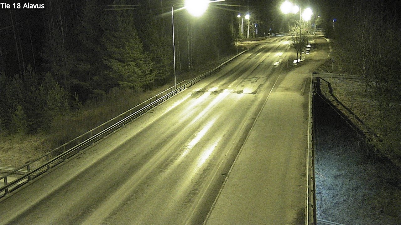 Weather Camera Image Road 18 Alavus, Alavus, Etelä-Pohjanmaa