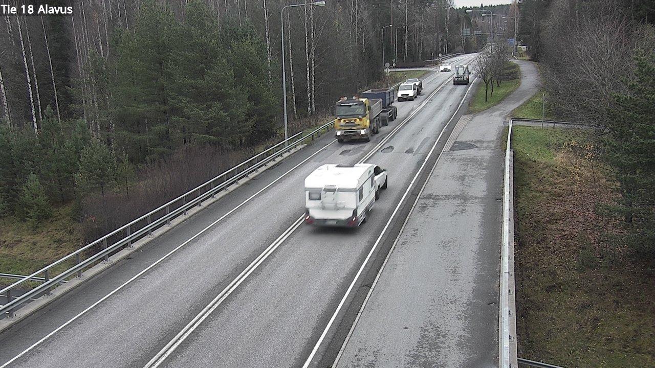 Weather Camera Image Väg 18 Alavo, Alavus, Etelä-Pohjanmaa