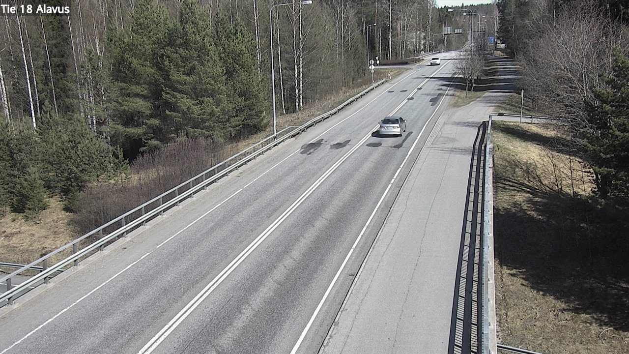 Weather Camera Image Väg 18 Alavo, Alavus, Etelä-Pohjanmaa