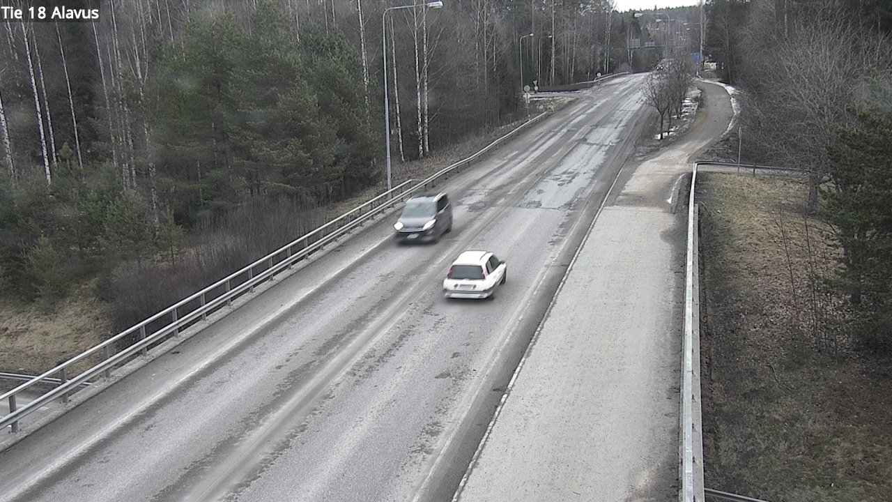 Weather Camera Image Väg 18 Alavo, Alavus, Etelä-Pohjanmaa