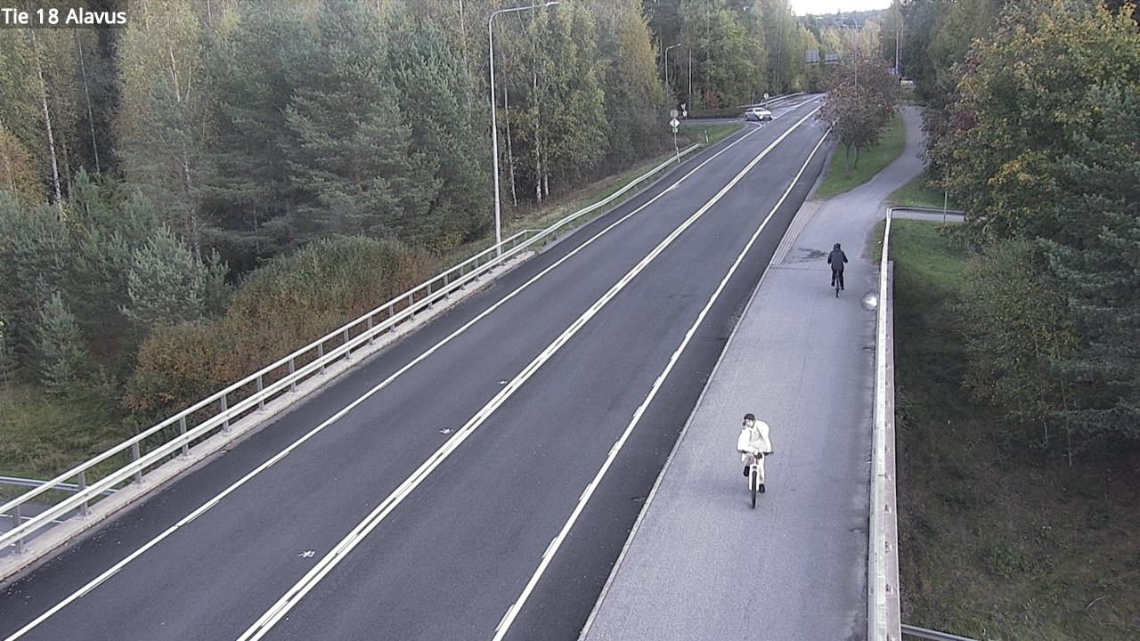 Weather Camera Image Väg 18 Alavo, Alavus, Etelä-Pohjanmaa